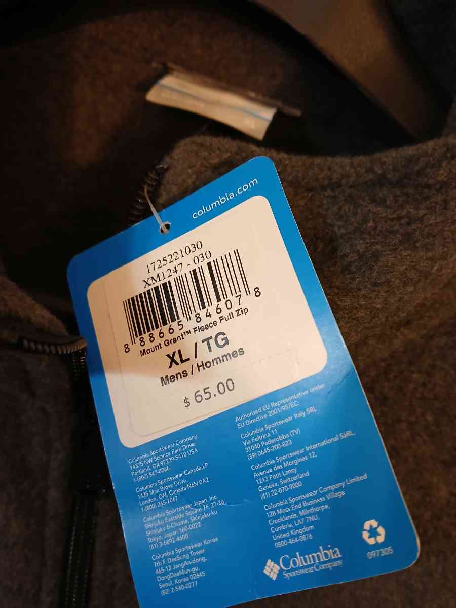 Columbia gray sweater XL - Indianapolis, Indiana - FleaMarketBay