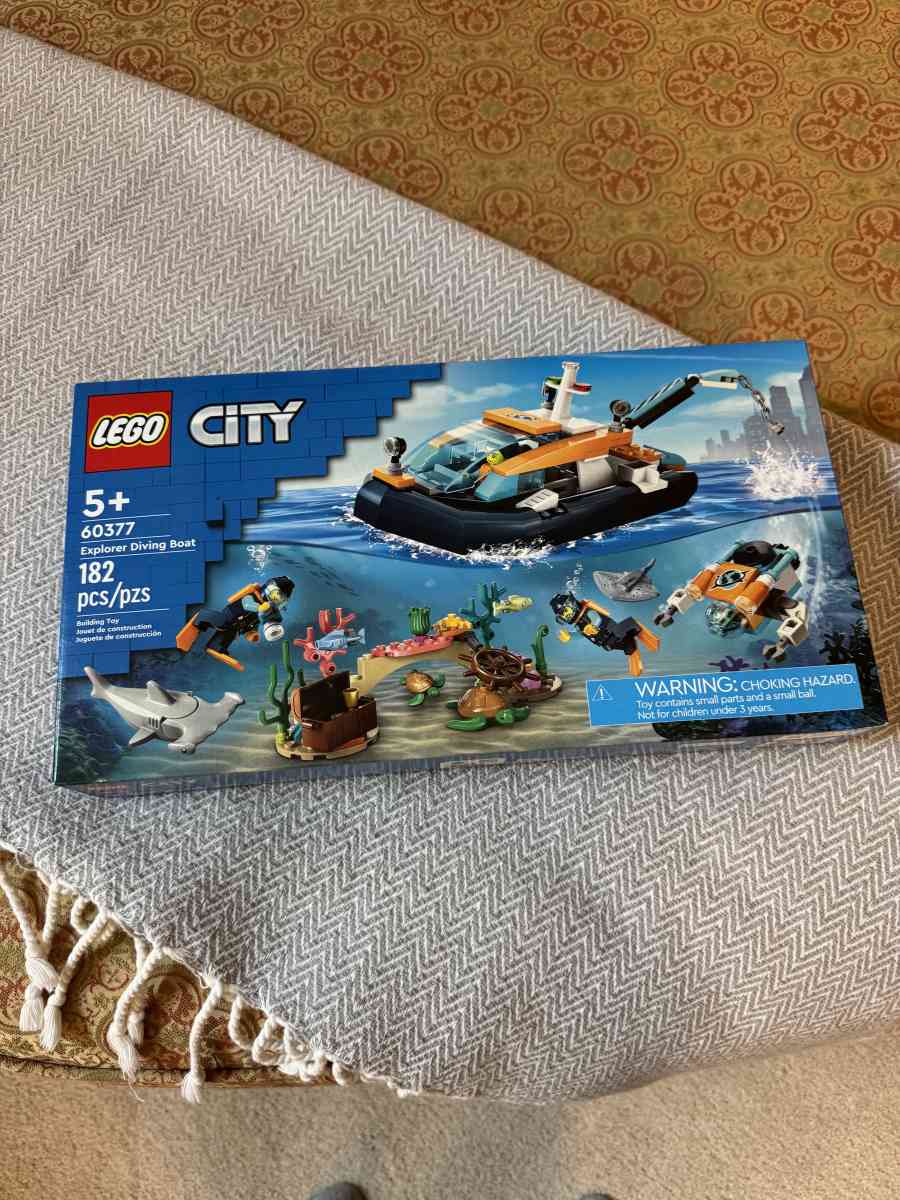 2005AMTT New Lego 60377 City Explorer Diving Boat Building S - Gallatin, Tennessee