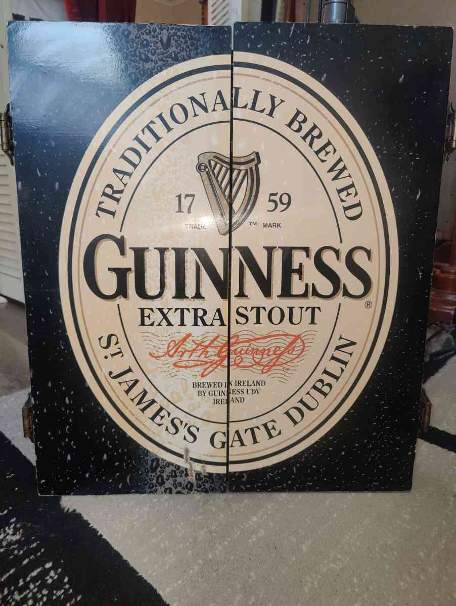 Guinness Extra Stout Beer Dart Board - Kokomo, Indiana - FleaMarketBay