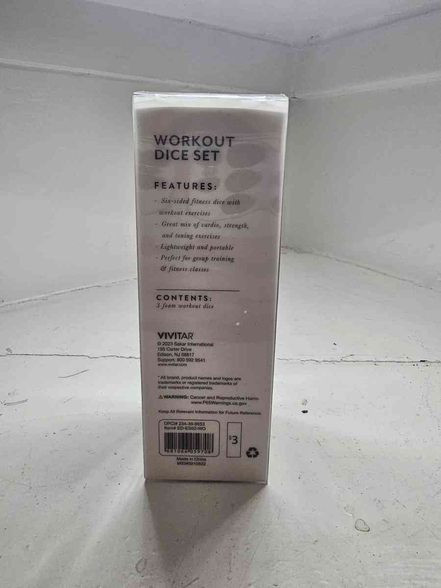 workout dice set - Indianapolis, Indiana - FleaMarketBay