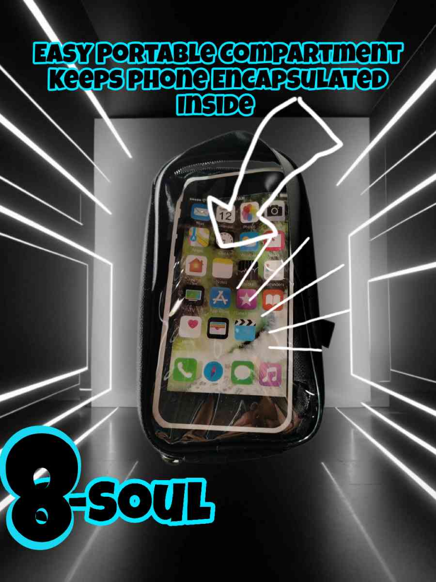 Mountable Phone Carry Bag Bicycle Front Handlebar Fits 62 X - Baldwin, New York - FleaMarketBay