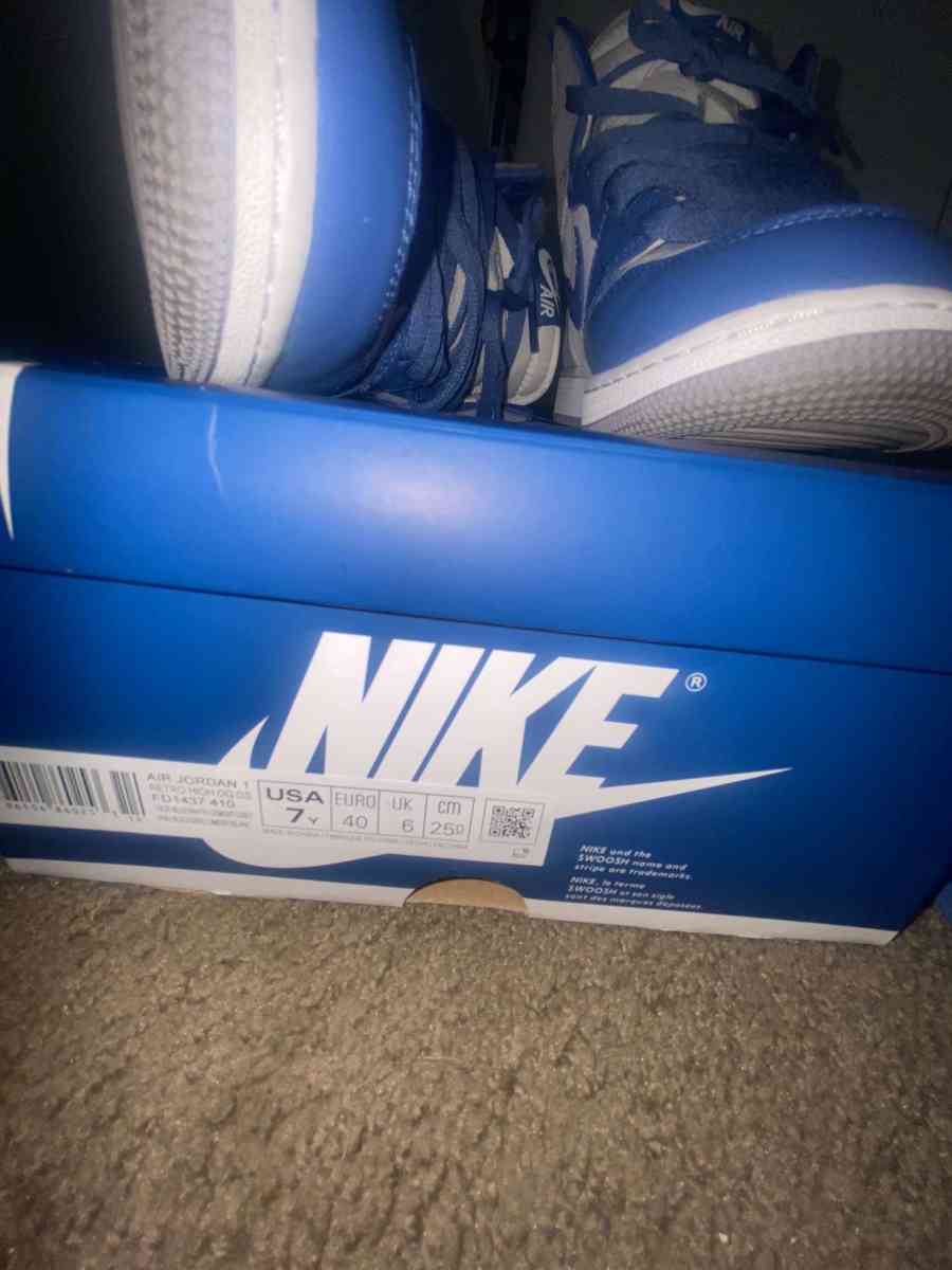 True Blue Air Jordan 1 - Admire, Kansas - FleaMarketBay