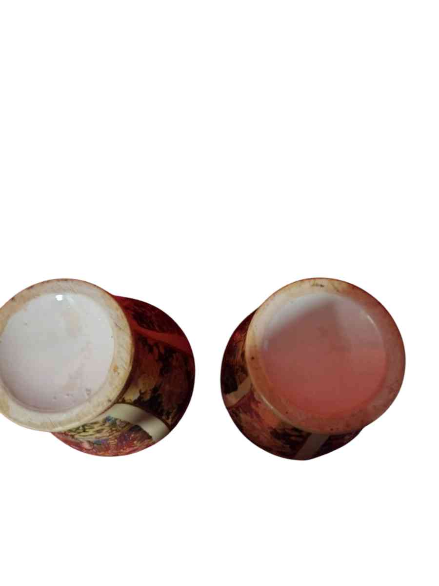 pair of large beautiful Chinese or Japanese vases - Saint Louis, Missouri - FleaMarketBay