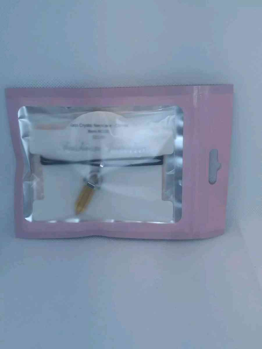 Citrine Glass Pendant Necklace - Roanoke, Virginia - FleaMarketBay