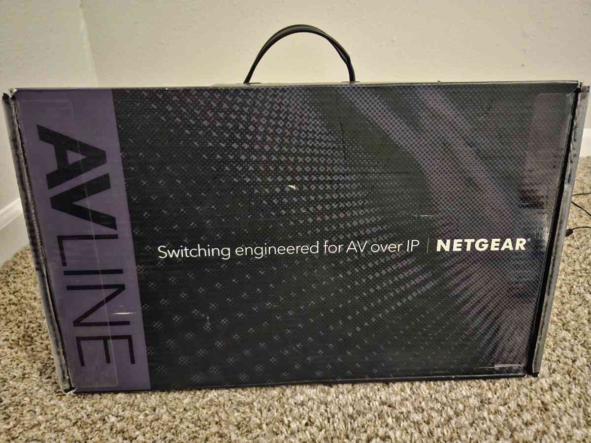 Brand New Netgear AV Line Switch - Houston, Texas