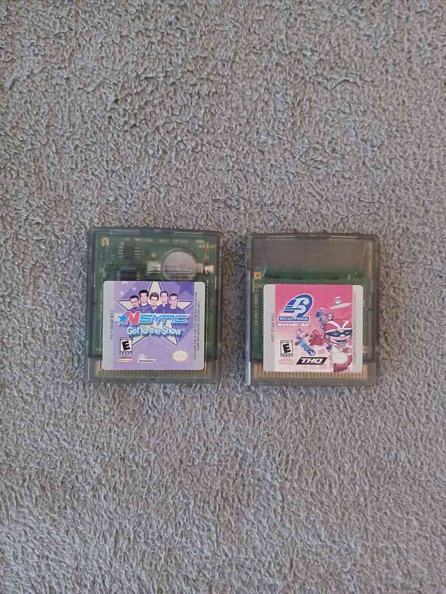 Gameboy Advance Console with Games And Bag - North Hollywood, California - FleaMarketBay