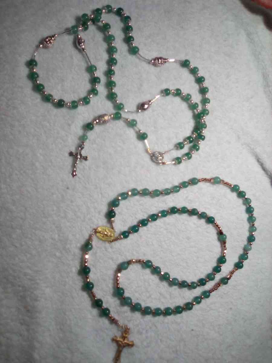 Rosaries made with natural healing stones - Greeley, Colorado - FleaMarketBay