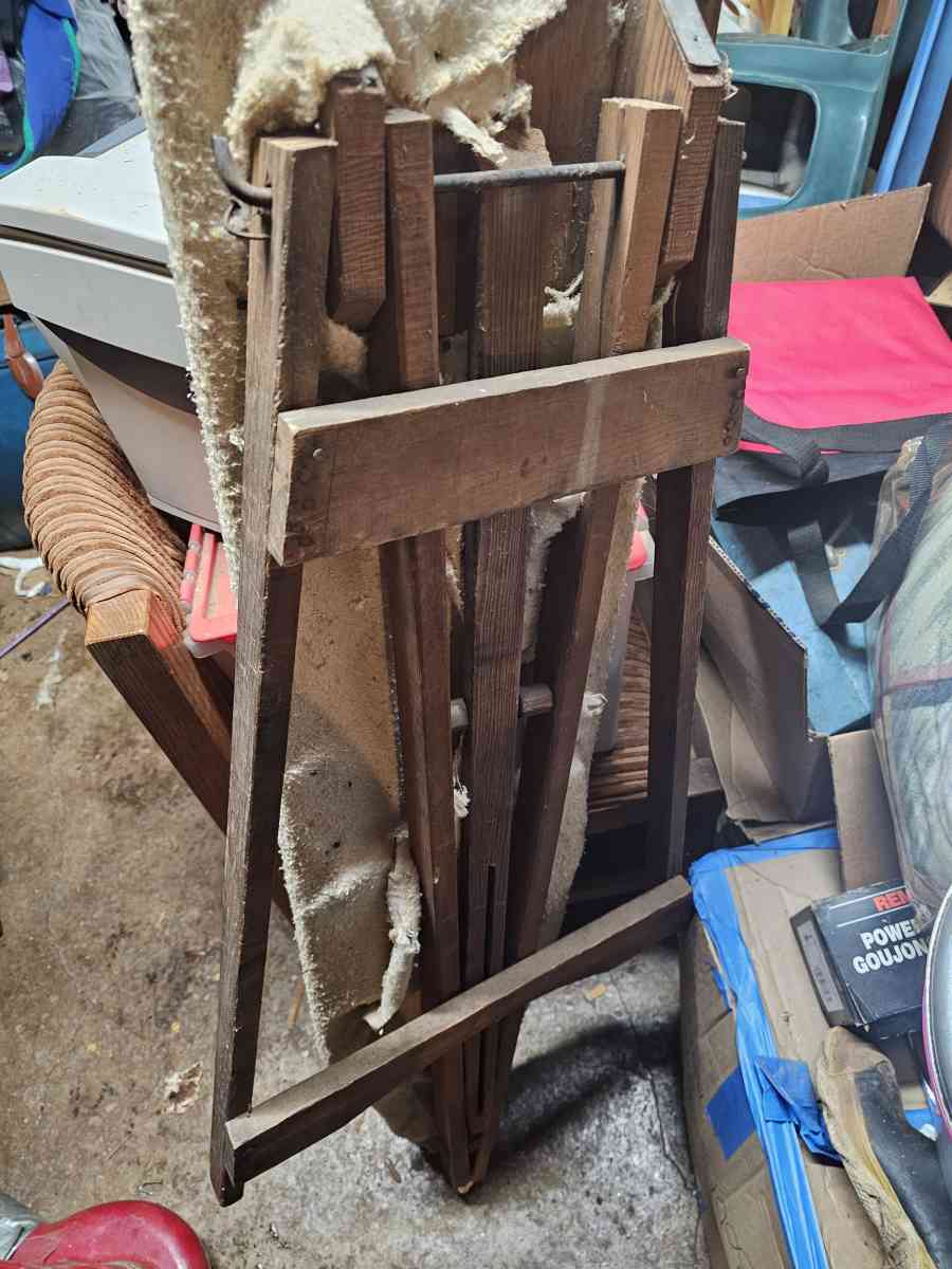 1930s wool ironing board - Nevada City, California - FleaMarketBay