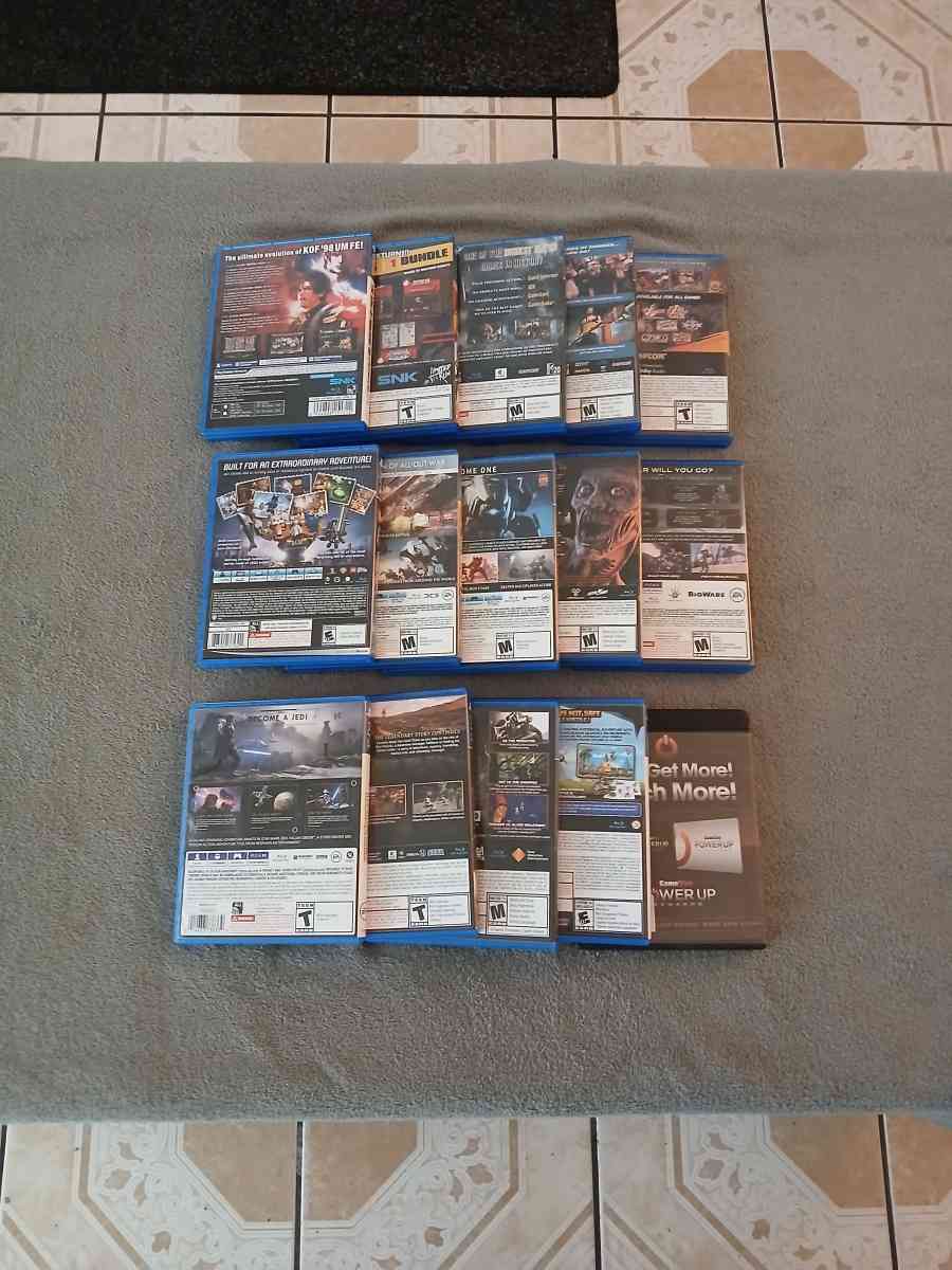 15 PlayStation 4 Games for PlayStation 4 - North Hollywood, California - FleaMarketBay