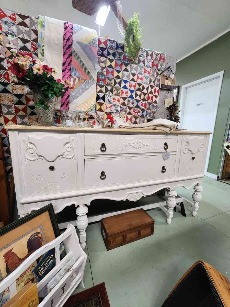 66 Buffet Server or Sideboard in White