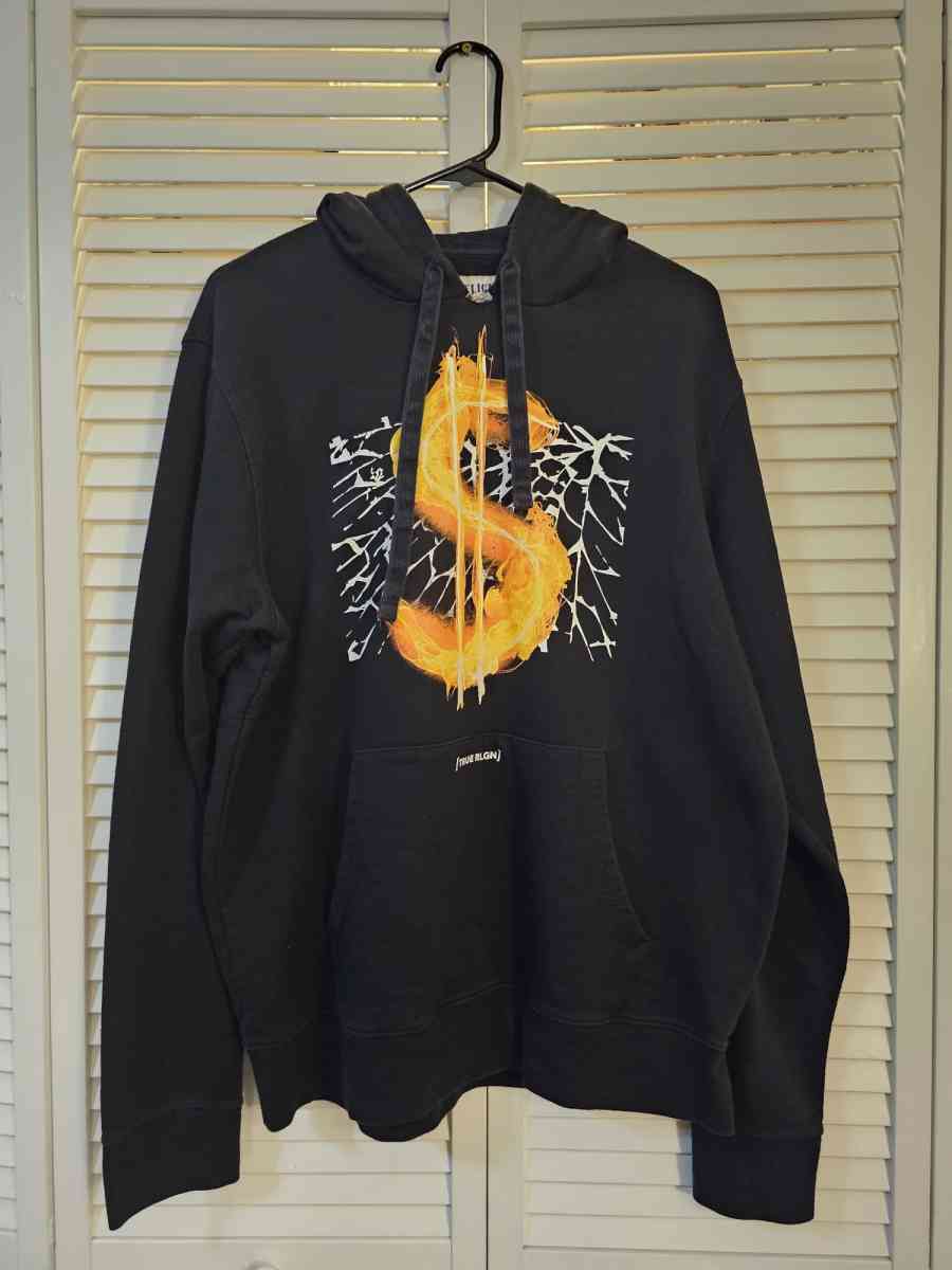 True Religion Black Hoodie XL