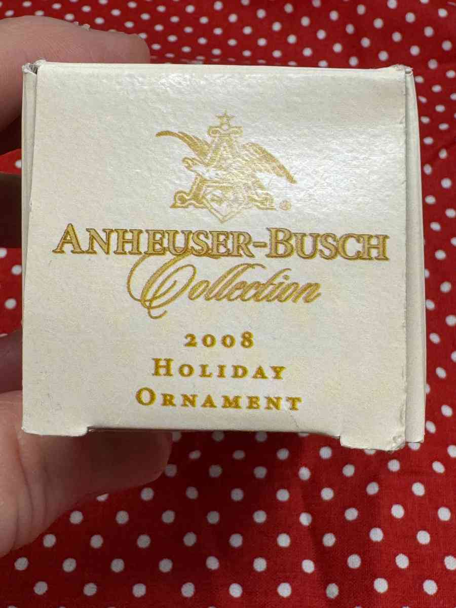 2019PTT Vintage AnheuserBusch 375 Collection 2008 Holiday Or - Gallatin, Tennessee - FleaMarketBay