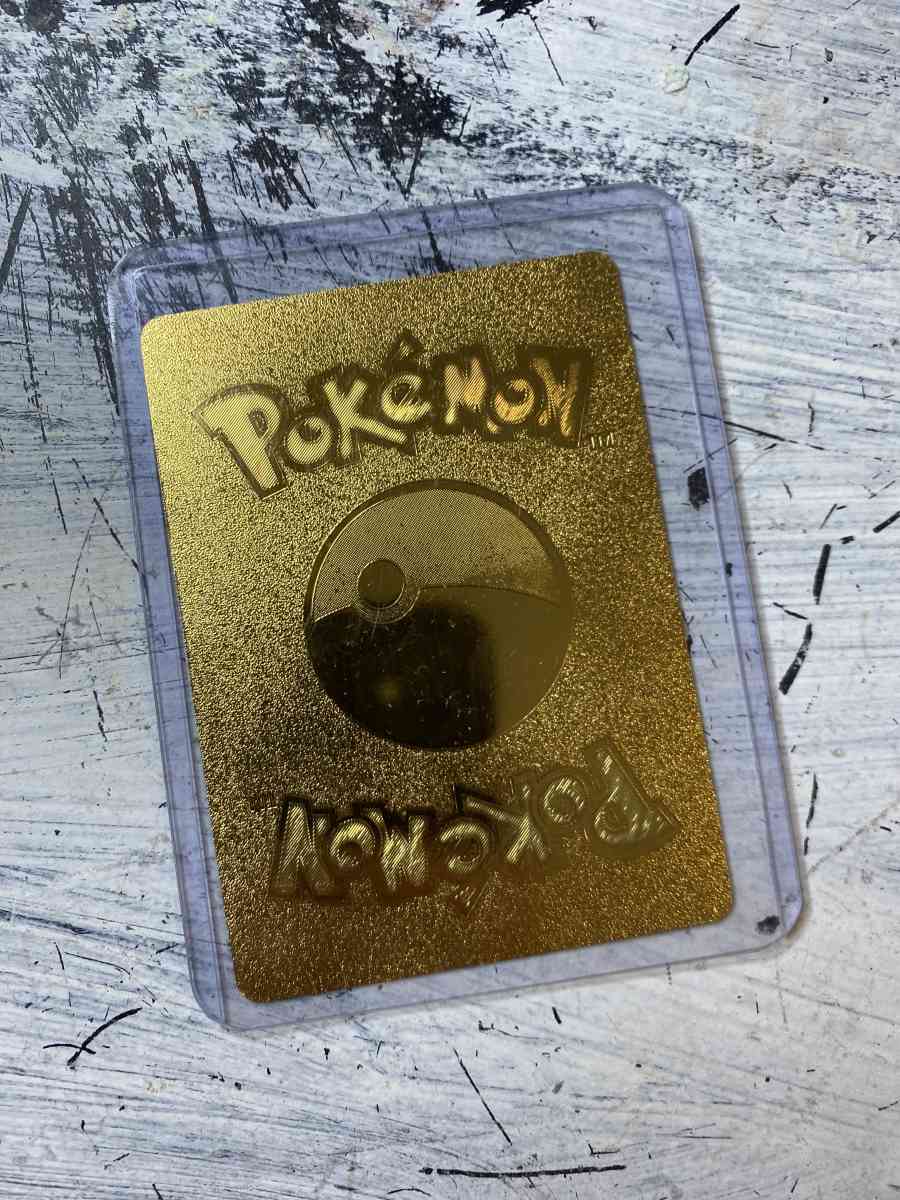 Rare Shing Charizard Solid Gold - Hattiesburg, Mississippi - FleaMarketBay