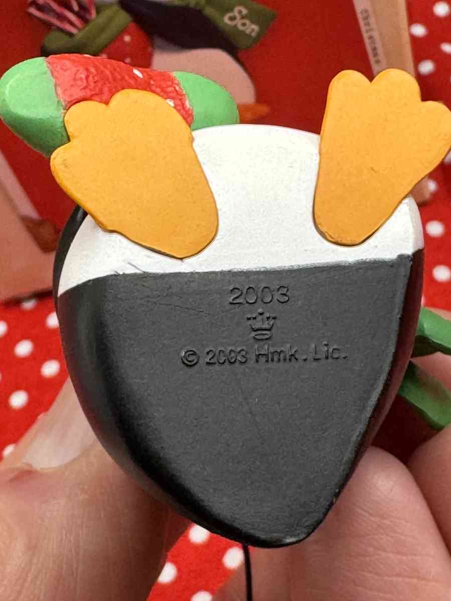2020HMT 2003 Hallmark Keepsake Ornament Son Penguin with Sto - Gallatin, Tennessee - FleaMarketBay