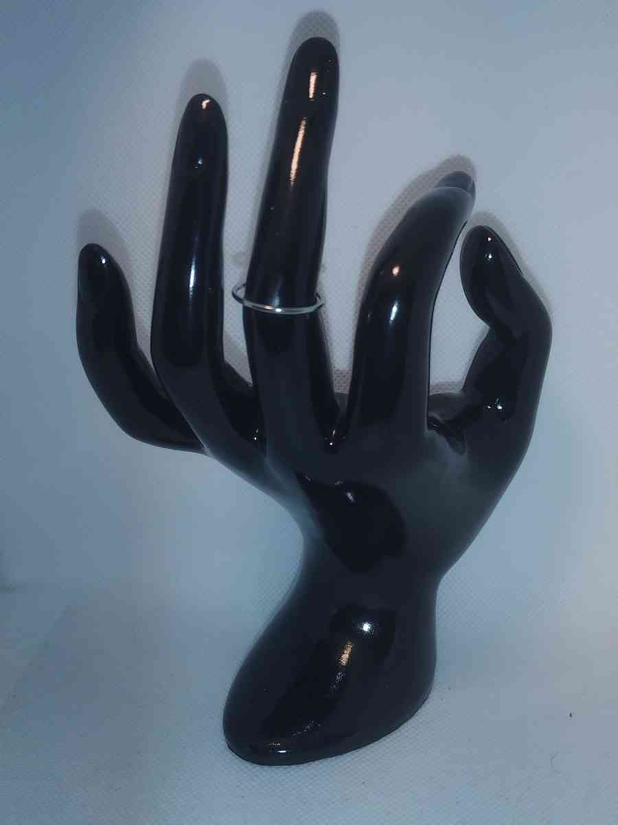 Simple Band Retro Geometric Ring - Roanoke, Virginia