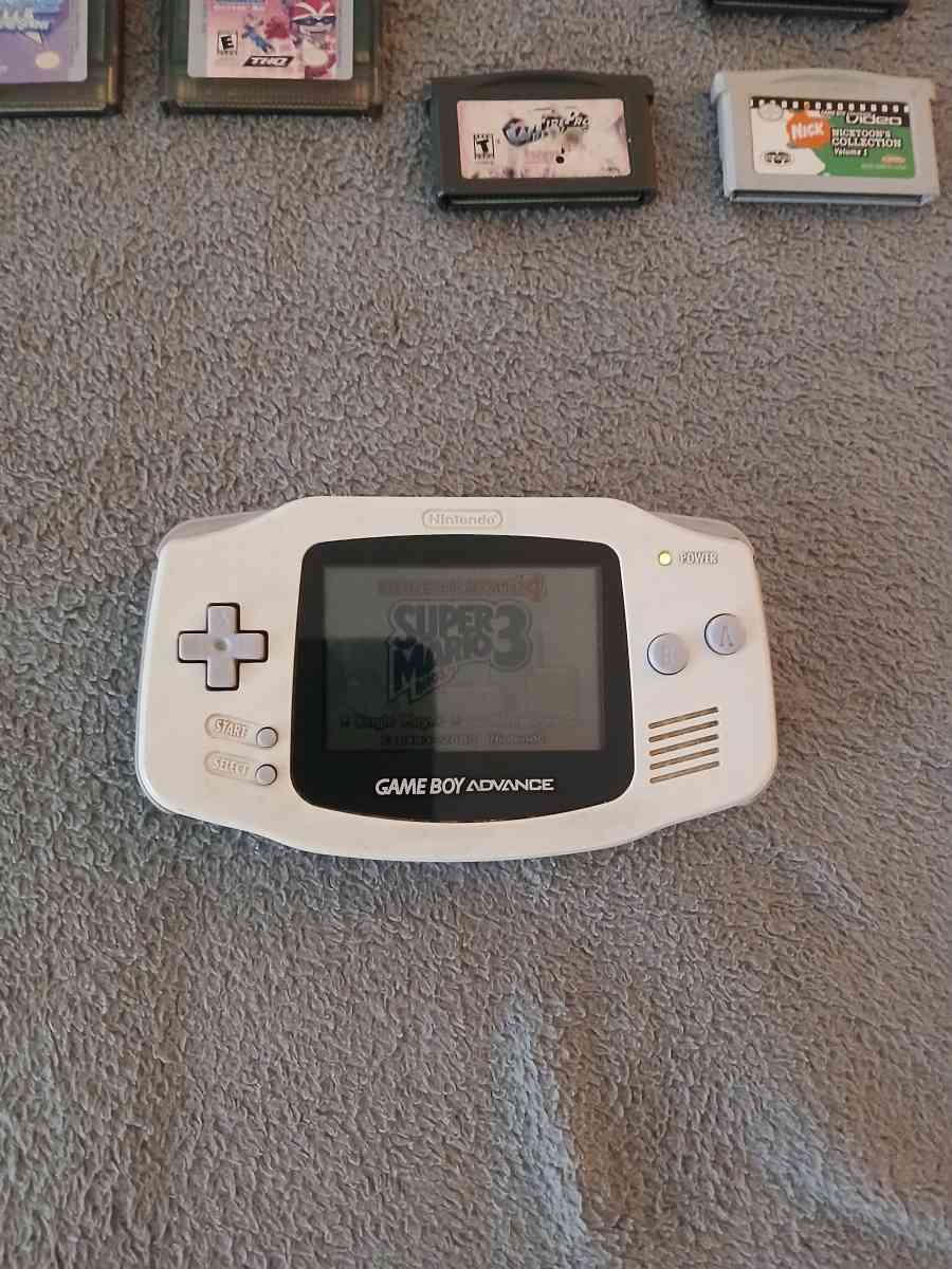 Gameboy Advance Console with Games And Bag - North Hollywood, California - FleaMarketBay