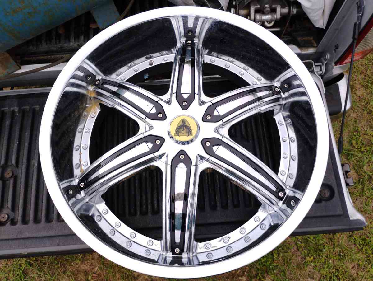 22x9 Venice 5 lug brand new rims - Pensacola, Florida - FleaMarketBay