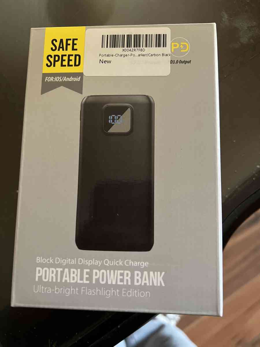 PortableChargerPowerBank  50000mAh Powerbank PD 30W and QC 4 - Bakersfield, California
