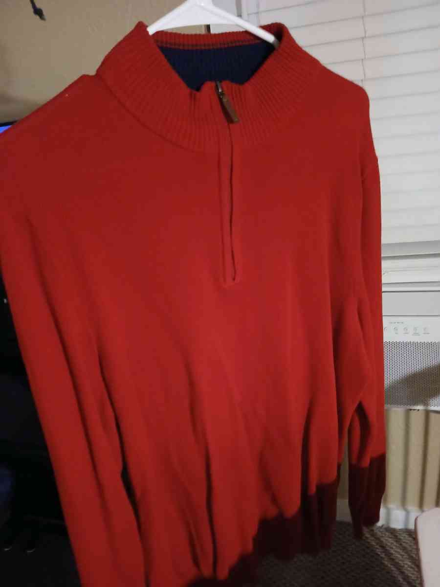 Club Room red sweater XL - Indianapolis, Indiana - FleaMarketBay