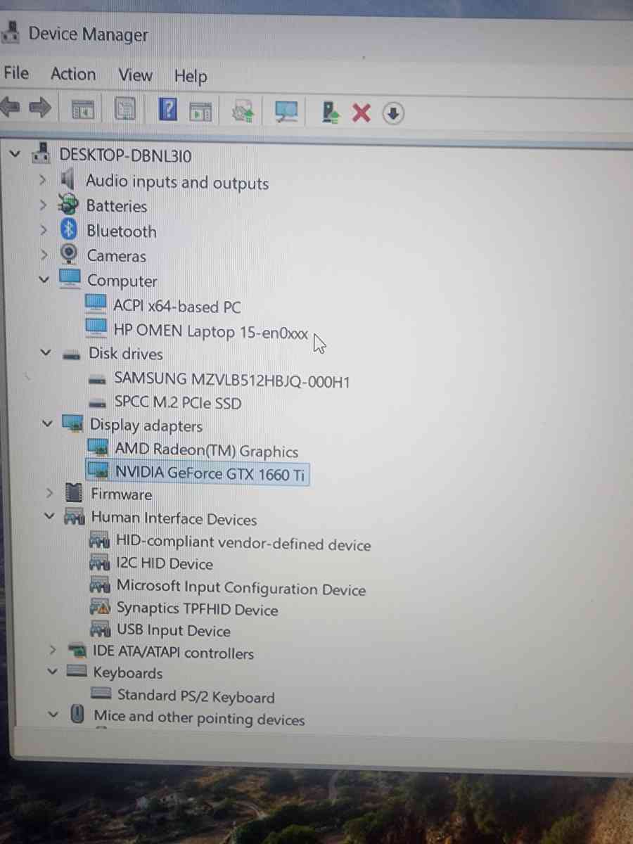 HP OMEN 15EN0013DX NVIDIA 1660TI 32GB RAM 500GB SSD GOOD CON - Houston, Texas - FleaMarketBay