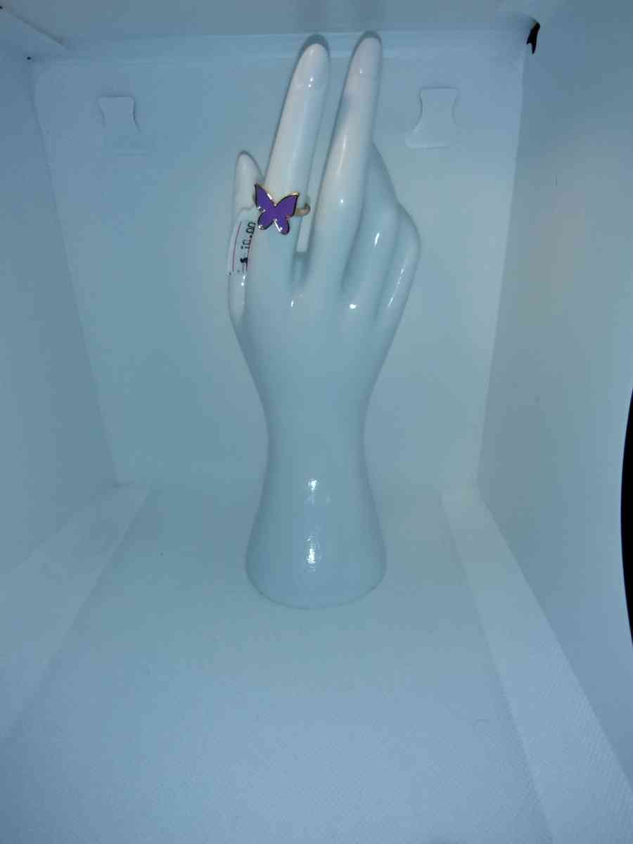 Purple Butterfly ring - Roanoke, Virginia