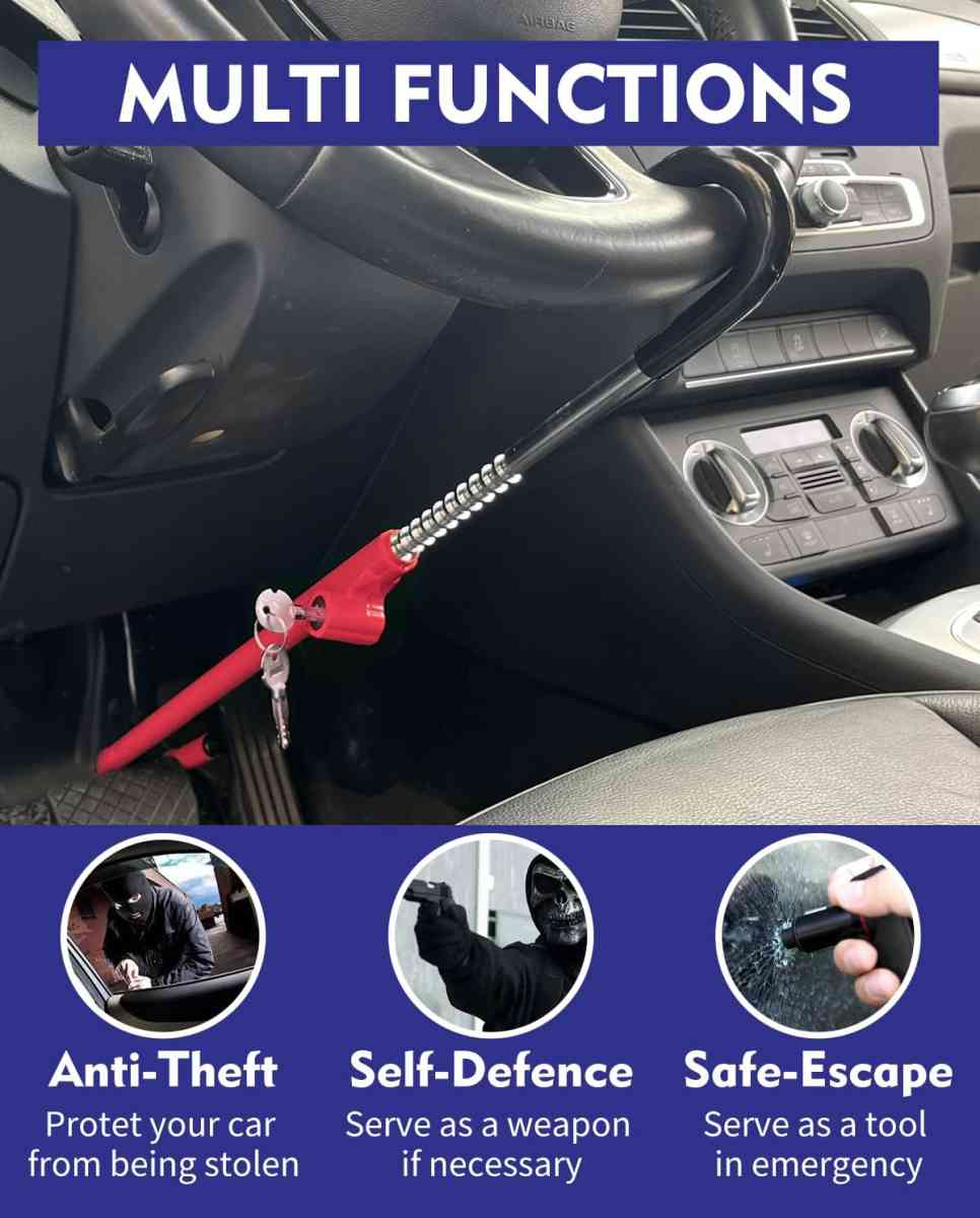 Club Pedal to Steering Wheel Lock - Aurora, Colorado - FleaMarketBay