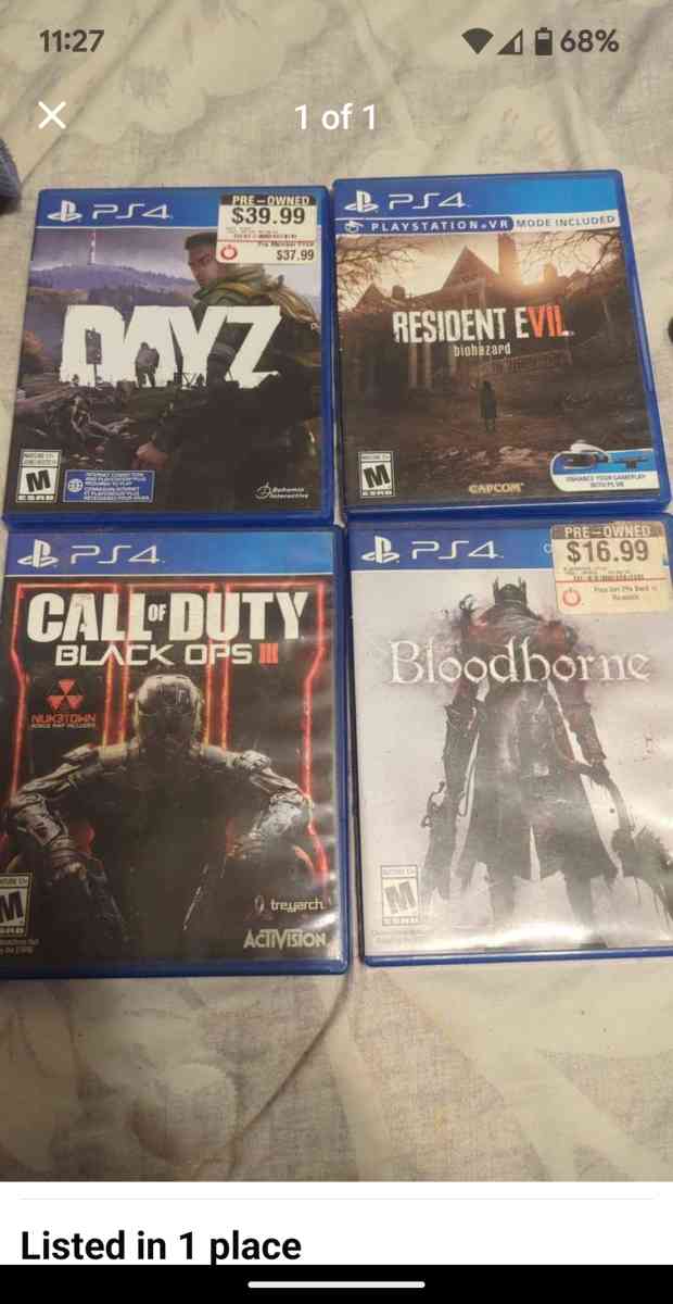 PS4 games