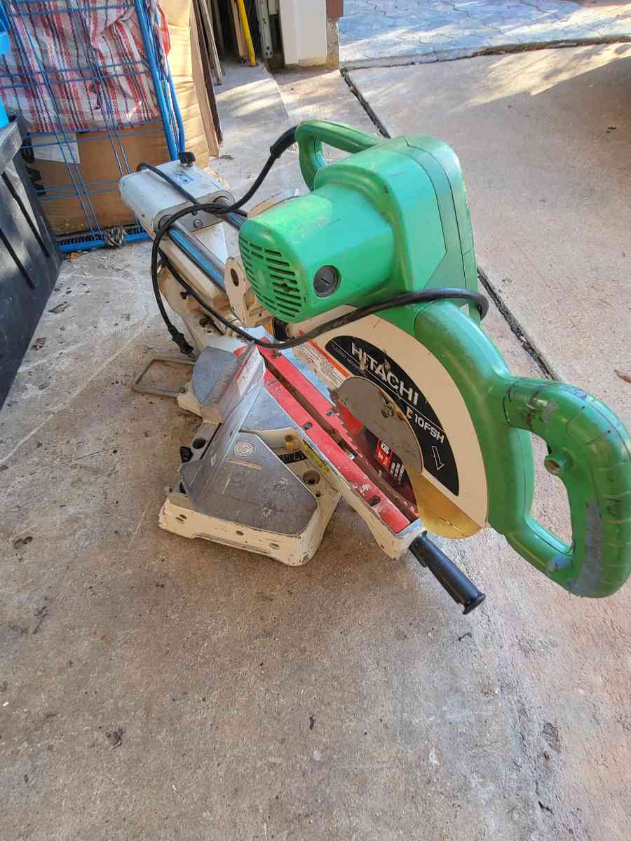 Playner wood and Hitachi electric Table Soog 10 inch - Houston, Texas - FleaMarketBay