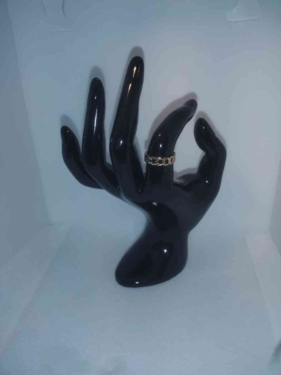 Open Chain Chic Rhinestone Ring - Roanoke, Virginia - FleaMarketBay