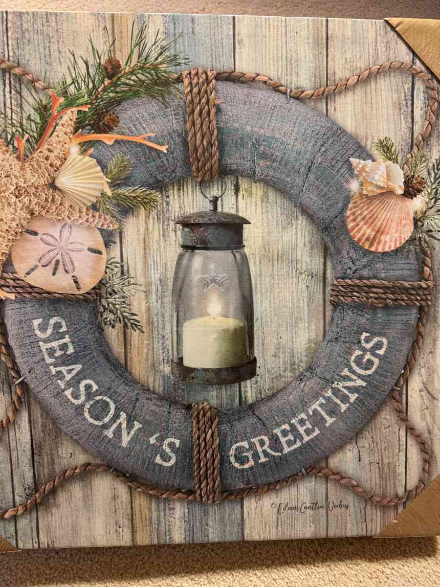 2008HTS BeachCoastal Christmas Lifesaver AA Battery Light Up - Gallatin, Tennessee - FleaMarketBay