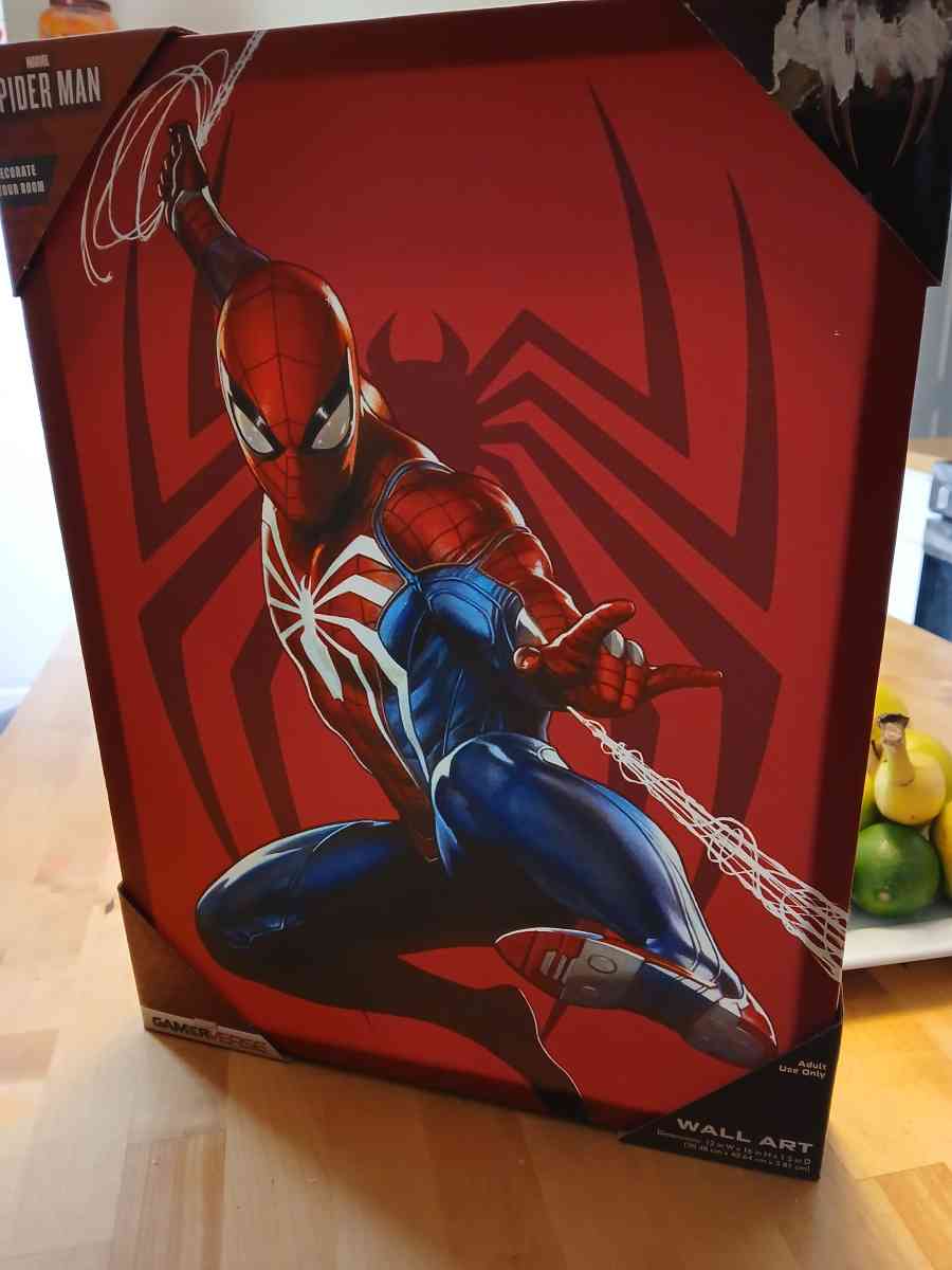 Spiderman Decor 12inch x 16inch - Indianapolis, Indiana - FleaMarketBay