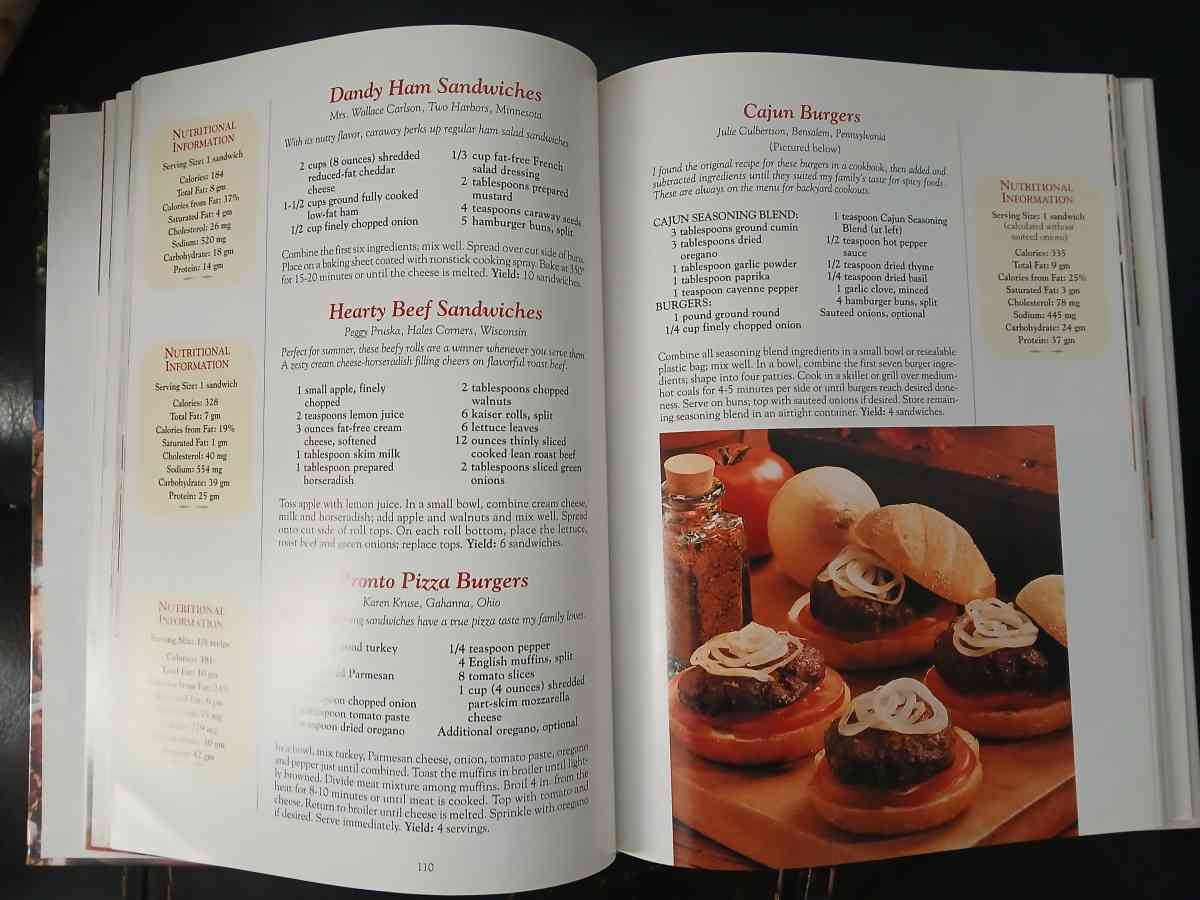 Low fat recipes country cooking book - Indianapolis, Indiana - FleaMarketBay