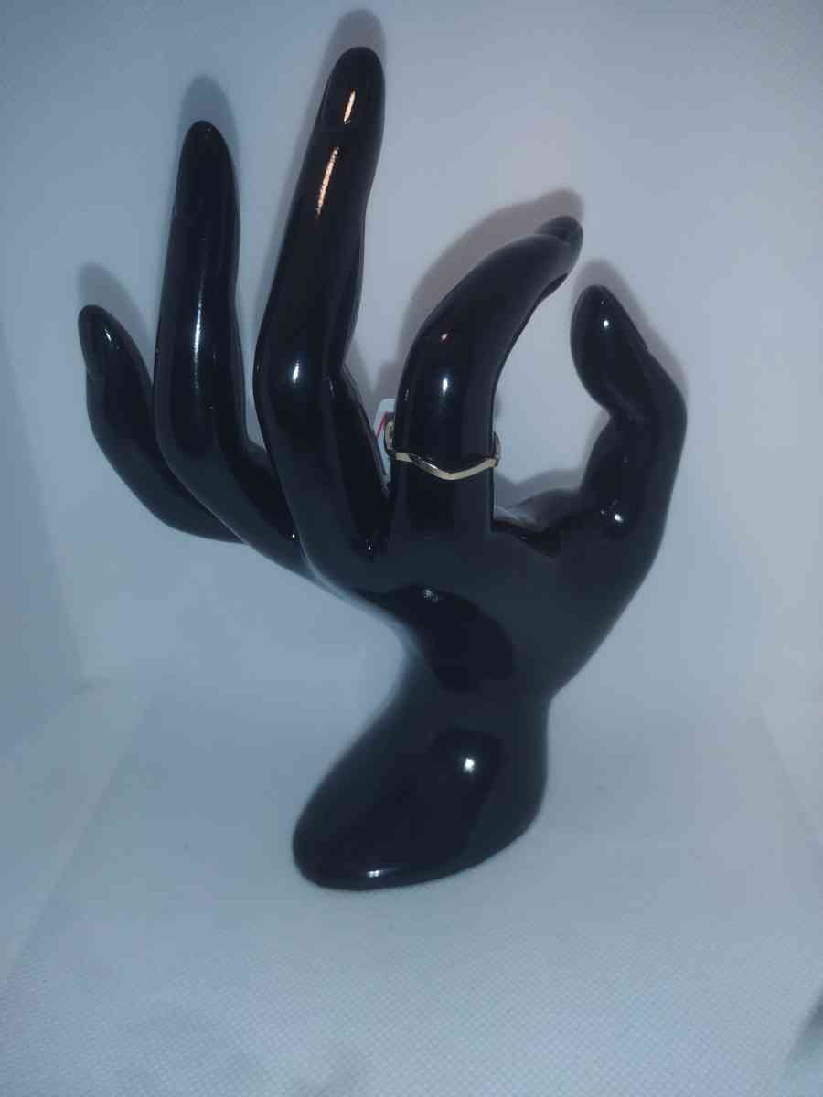 Simple Wave Chic Rhinestone Ring - Roanoke, Virginia - FleaMarketBay