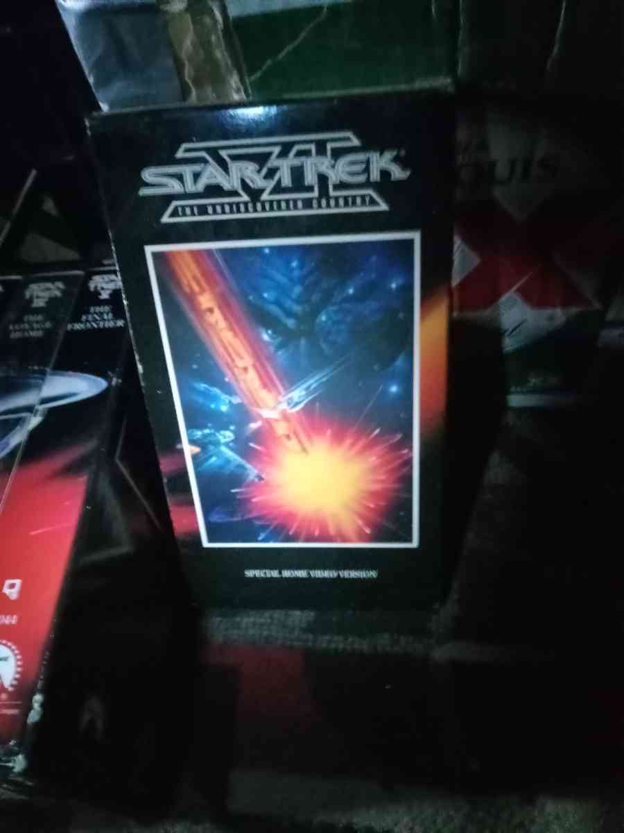 VHS STAR TREK  Mp BoxSet Plus Movie 6 - Pueblo, Colorado - FleaMarketBay