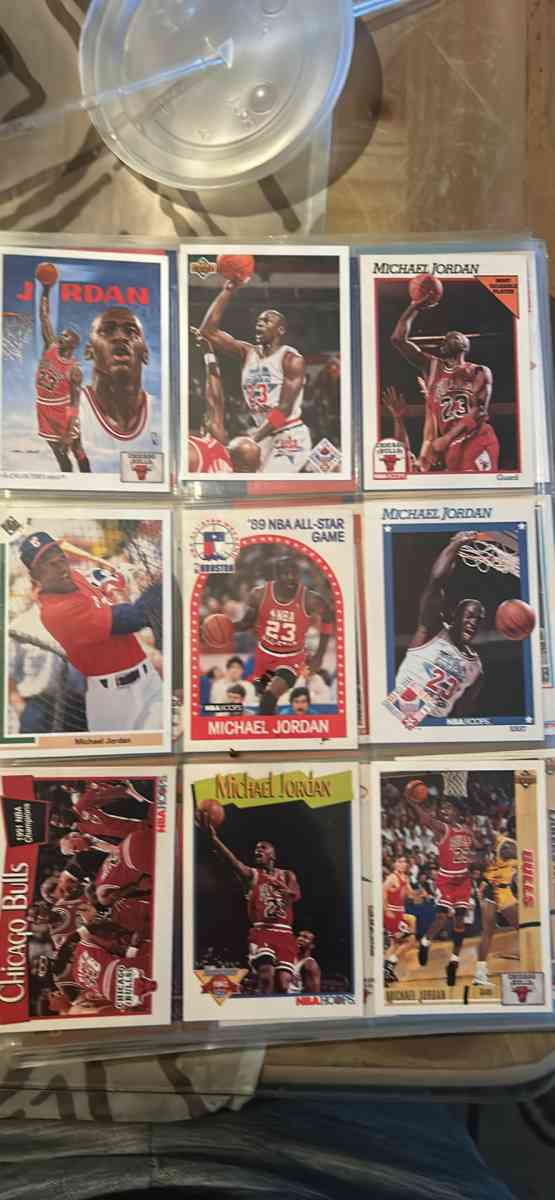 2 sets of 9 michael jordan basketball cards 91 92 - Springtown, Texas - FleaMarketBay