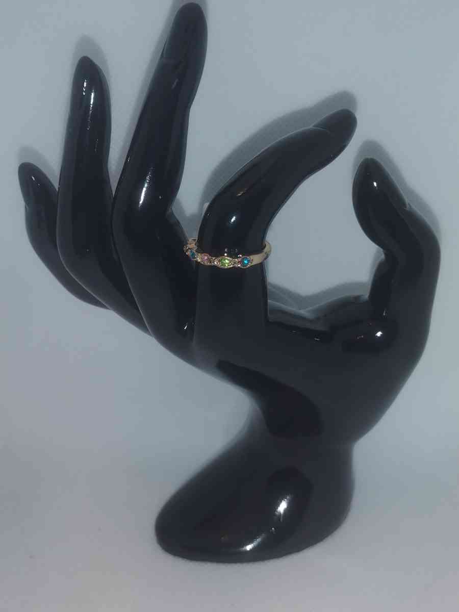 Multi Color Stones Chic Rhinestone Ring - Roanoke, Virginia - FleaMarketBay