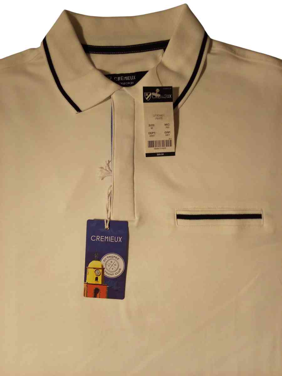 CREMIEUXYacht Club Collection Faux Pocket Short Sleeve Snaps - Sanford, Florida - FleaMarketBay