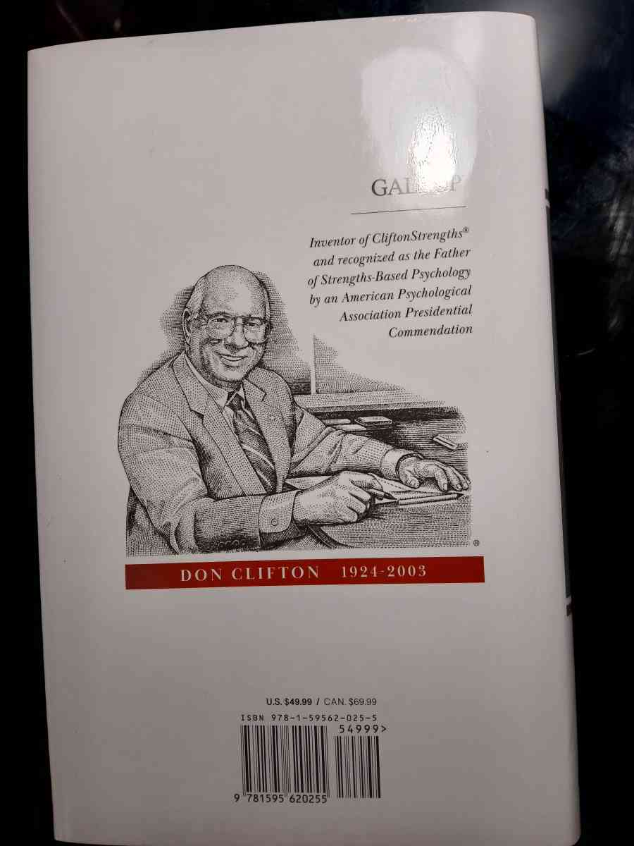 Strength Based Leadership Book by Don Cliffton - Indianapolis, Indiana - FleaMarketBay