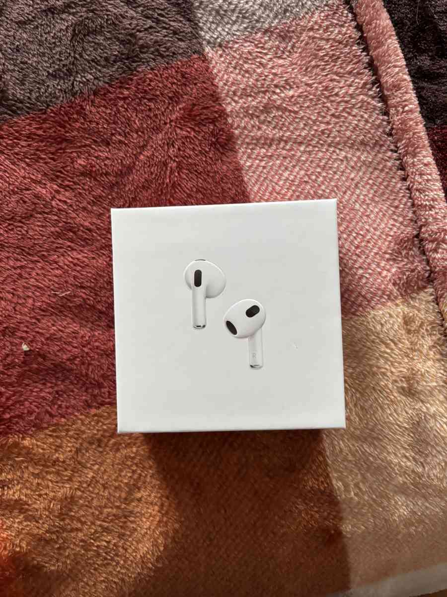 AirPods gen 3s unused