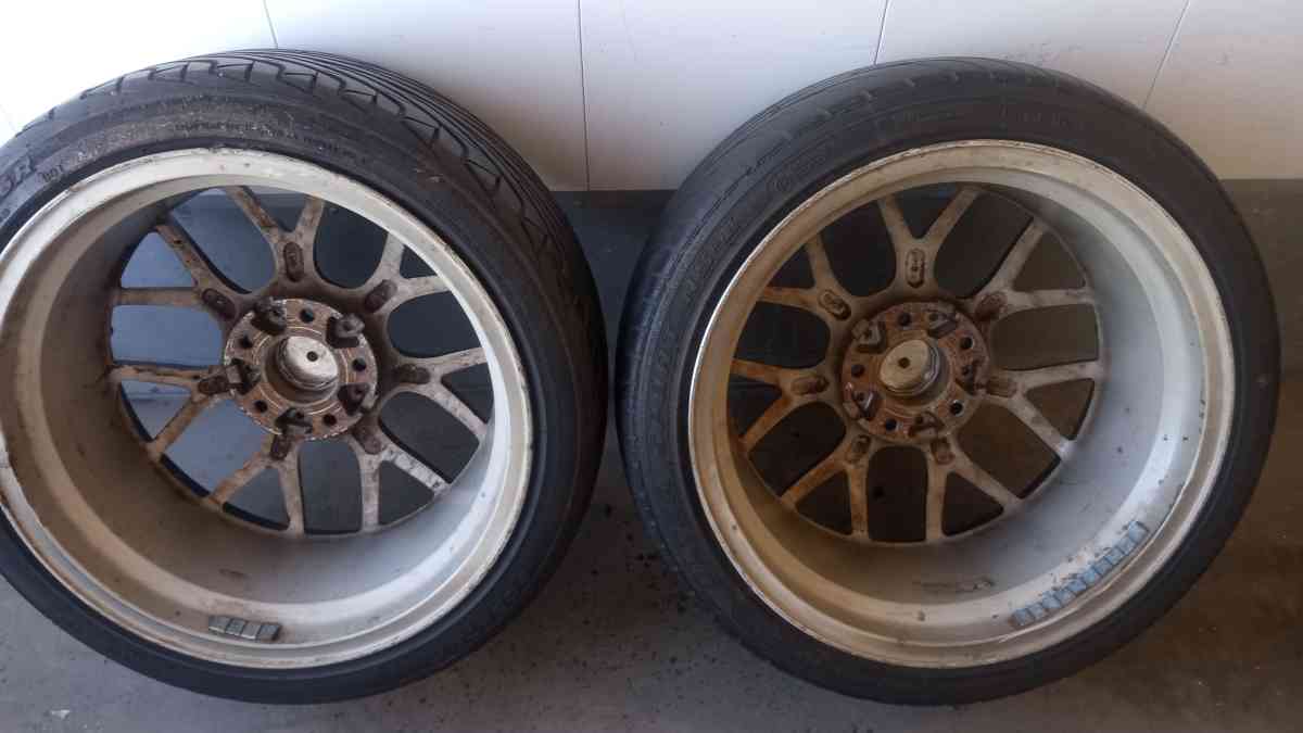 the 2 tires rims R18 sport - Atherton, California - FleaMarketBay