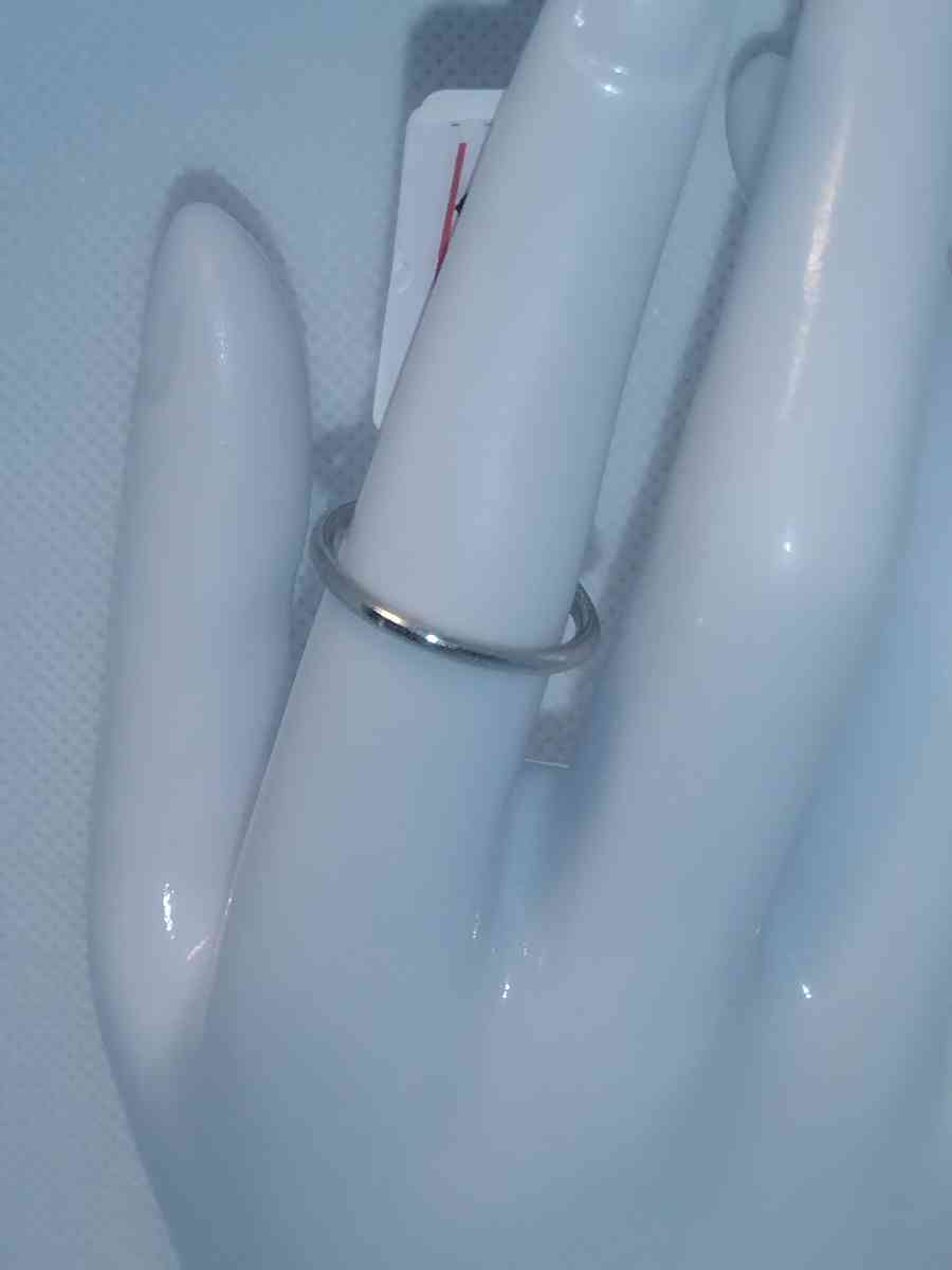Simple Silver Band Ring GA - Roanoke, Virginia