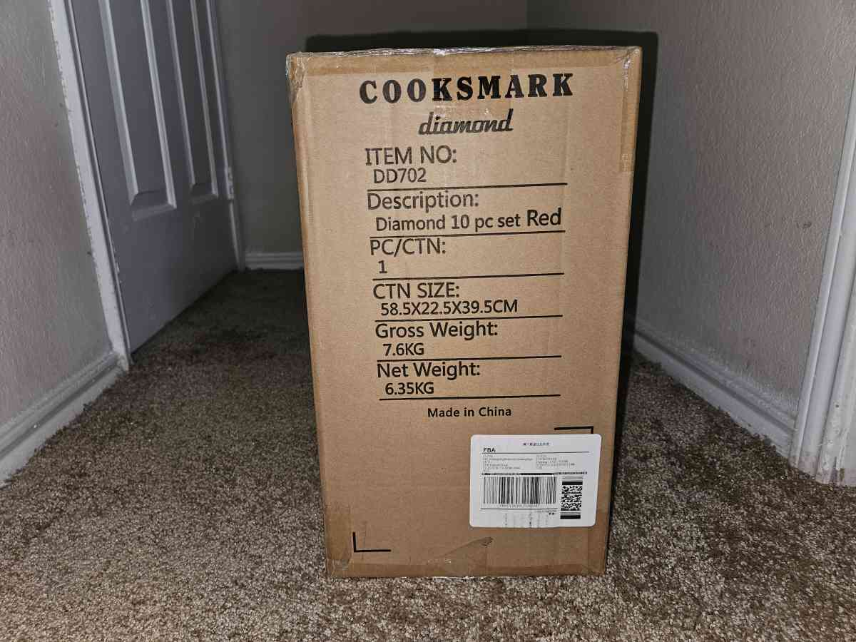 Brand New Nonstick Red Pots and Pans Set - Tampa, Florida - FleaMarketBay