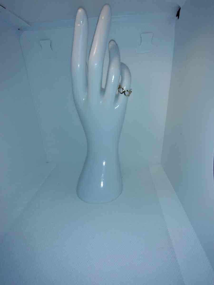 Open Heart Chic Rhinestone Ring - Roanoke, Virginia