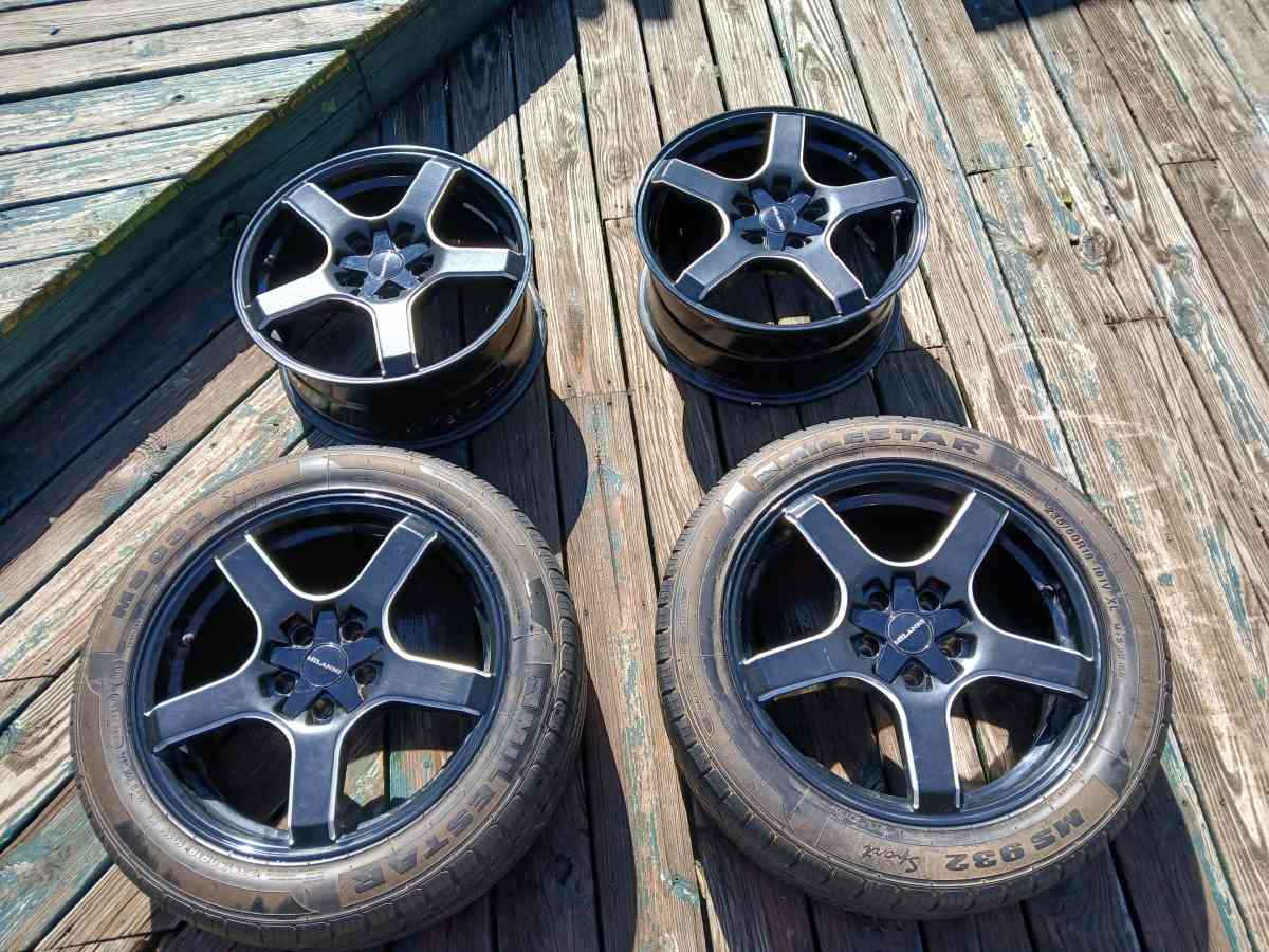 4 Milanni wheels