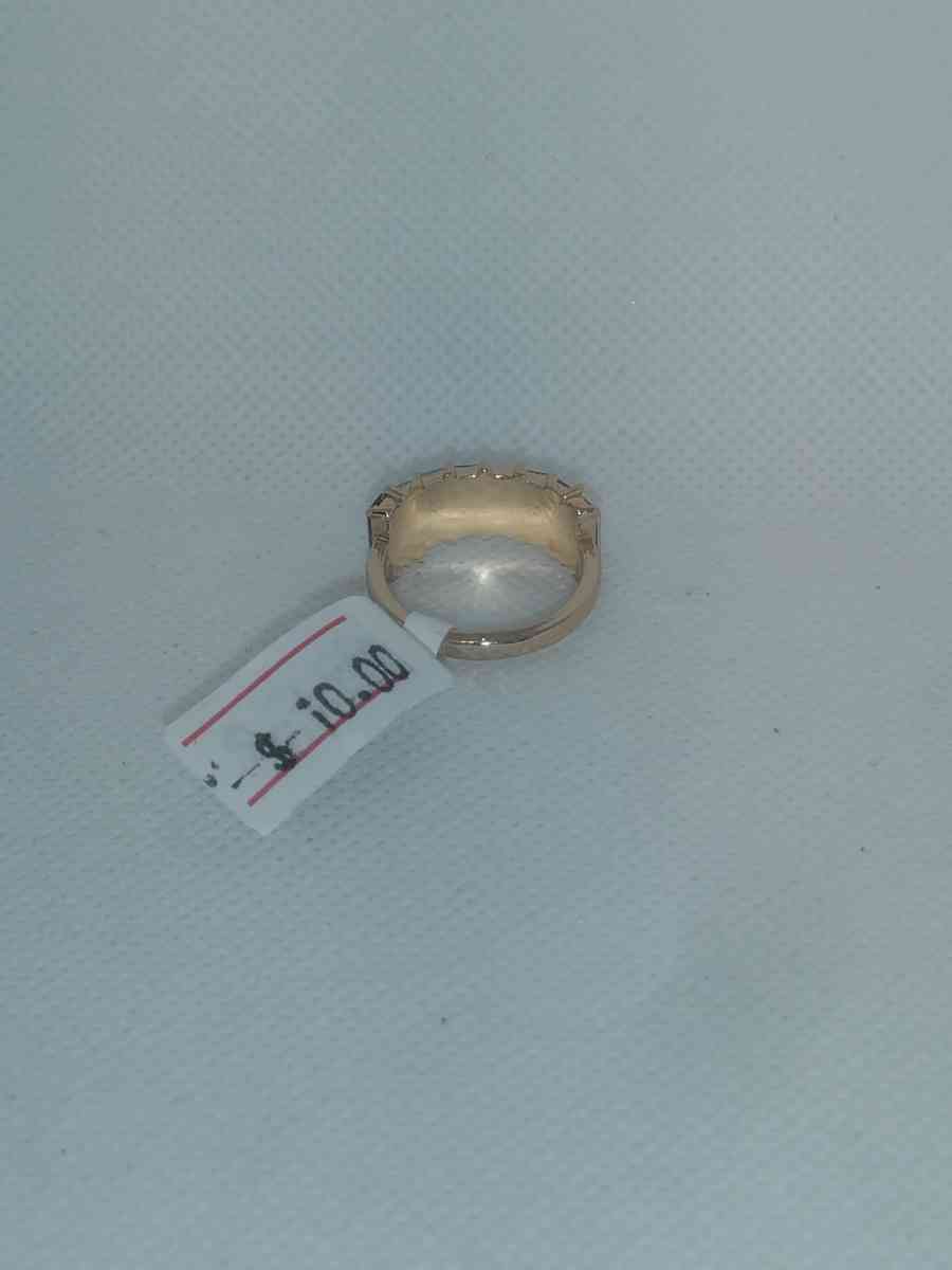 Straight Multicolor Chic Rhinestone Ring - Roanoke, Virginia - FleaMarketBay