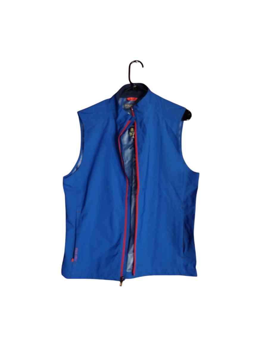 vintage blue Polo golf by Ralph Lauren watar proof vest - Saint Louis, Missouri - FleaMarketBay