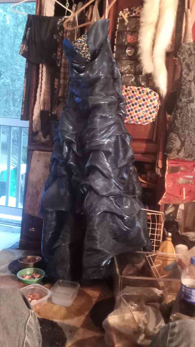 evening dress blue - Indian Trail, North Carolina - FleaMarketBay