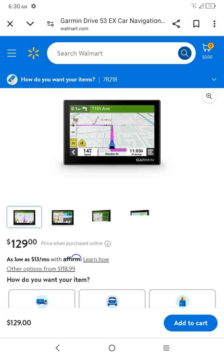 Touchscreen GPS Navigator - San Antonio, Texas - FleaMarketBay