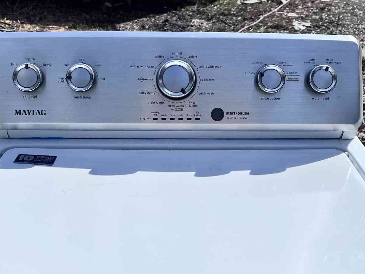Maytag washing machine - Fayetteville, North Carolina - FleaMarketBay