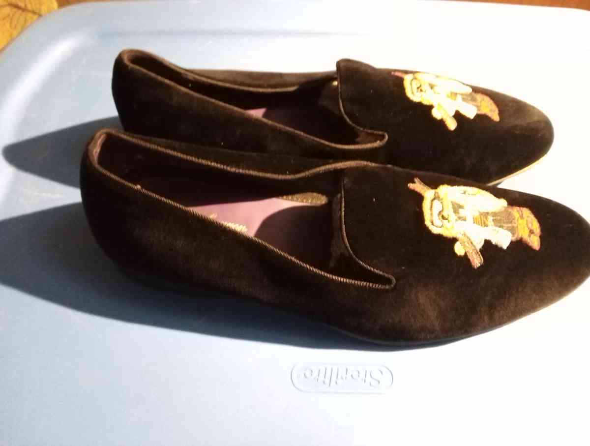 Ralph Lauren Purple Label Alonzo Ski Bear Slippers size 11 - Marion, North Carolina - FleaMarketBay